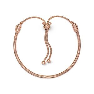 Pandora Disney Parks Exclusive slide bracelet in pandora rose gold.